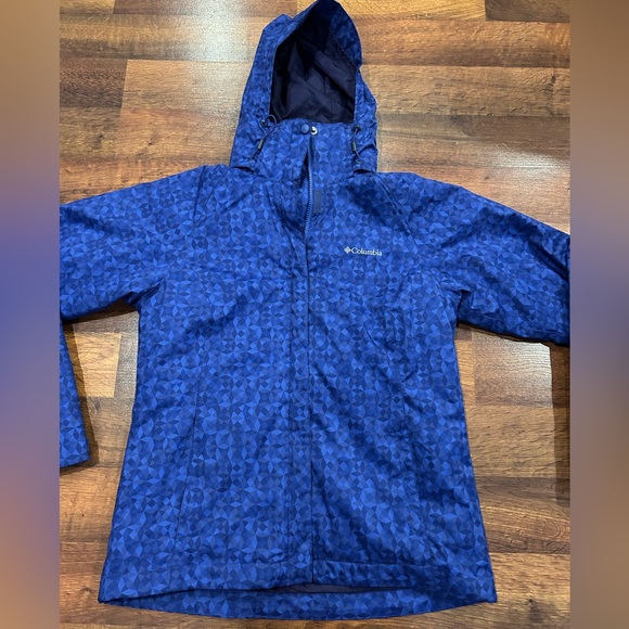Columbia Jackets & Blazers - Columbia Cabin Chills Interchange 3-in-1 Winter Jacket Blue Women’s Small